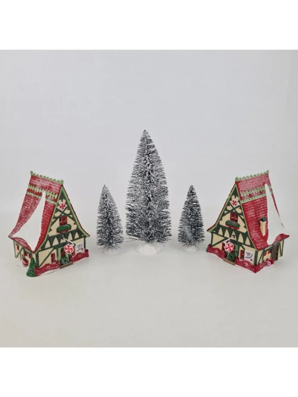 Department 56 Candy Cane Shop 56390 North Pole Start A Tradition Set Christmas